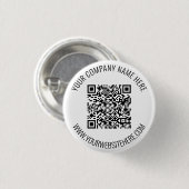 Uw QR Code en de Button van de Douanetekst kiezen  (Voorkant /achterkant)