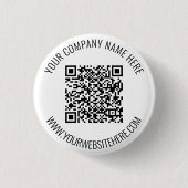 Uw QR Code en de Button van de Douanetekst kiezen  (Voorkant)