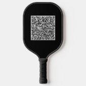 Uw QR-code Pickleball Paddle gepersonaliseerd (Voorkant)