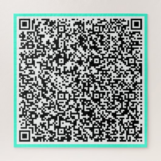 Uw QR-code Puzzel Voorbeeld Speciaal bericht (Verticaal)
