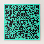 Uw QR-code Puzzel Voorbeeld Speciaal bericht Legpuzzel (Verticaal)