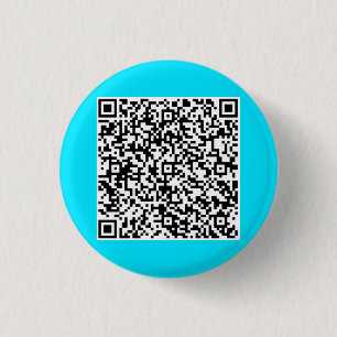 Uw QR Code Scan Grappig Button Gift - Kies Kleur