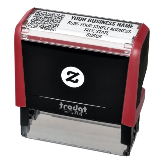 Uw QR-code Scan Info Naam Adres Stempel (Product)
