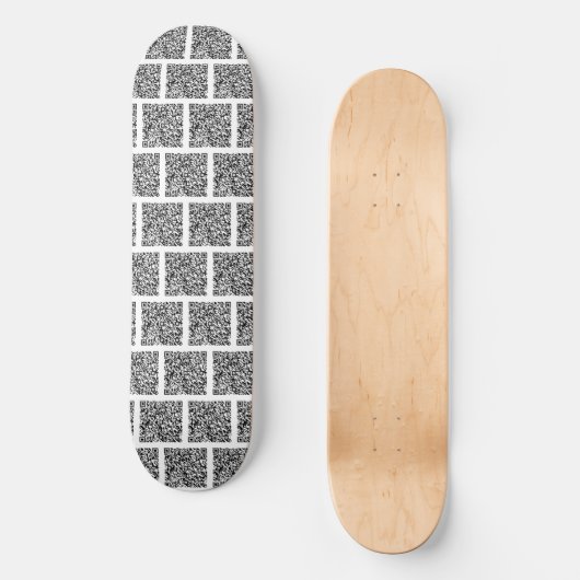 Uw QR Code Scan Info Skateboard Voorbeeld (Voorkant)