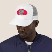 Uw QR Code Scan Info Trucker Hoed Aangepaste Kleur Trucker Pet (In situ)