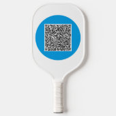 Uw QR Code Scan Pickleball Paddle Custom Kleuren (Voorkant)