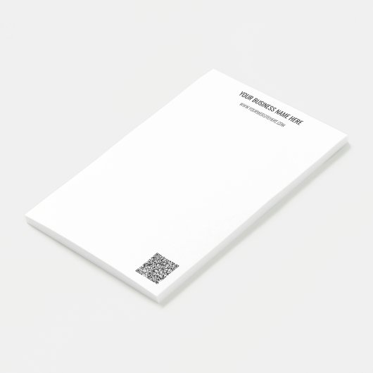 Uw QR-code scaninfo Aangepaste tekst Sticky Notes (Schuin)