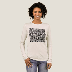 Uw QR-code scaninfo gepersonaliseerd grappig Tri-Blend Shirt