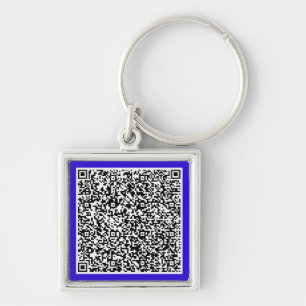 Uw QR Code Sleutelhanger Aangepaste kleur aanpasse