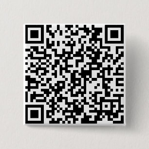 Uw QR-code Vierkante Button 5,1 Cm
