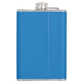 Uw ruimte met een tijdloze zwart-witte muur heupfles (Achterkant)