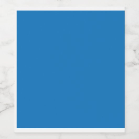 Uw ruimte met een tijdloze zwart-witte muur wijn etiket (Enkel label)