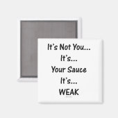 Uw sausmagneet magneet (Voorkant / Achterkant)