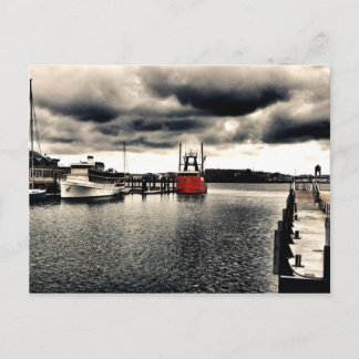 Uw Schip is binnen - Briefkaart gekomen uit Boston