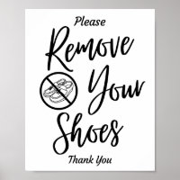 Uw schoenen verwijderen