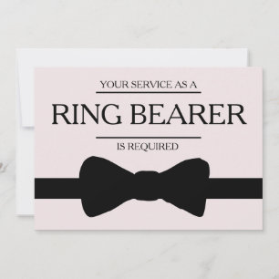 Uw service is aangevraagd als beste man-Groomsman Kaart