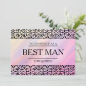 Uw service wordt aangevraagd als beste groepslid i kaart (Staand voorkant)