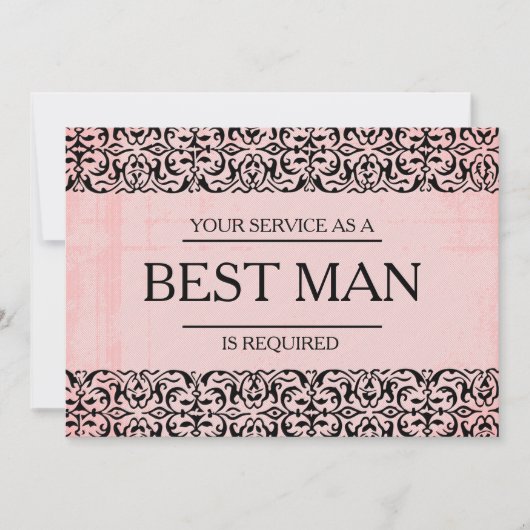 Uw service wordt aangevraagd als beste groepslid i kaart (Voorkant)