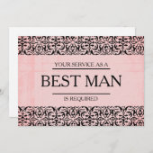 Uw service wordt aangevraagd als beste groepslid i kaart (Voorkant / Achterkant)