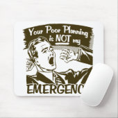 Uw slechte planning muismat (Met muis)