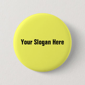 Uw slogan hier ronde button 5,7 cm