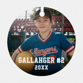 Uw sportfoto | Gepersonaliseerd Ornament