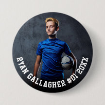 Uw sportfoto | Gepersonaliseerde Team Photo Button