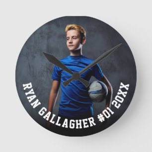 Uw sportfoto   Persoonlijke ronde klok