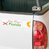 Uw stad - FLORIDA-BUMPERSTICKER Bumpersticker (Op Truck)