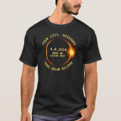 Uw stad, Missouri, totale zonsverduistering 4.8.20 T-shirt (Voorkant)
