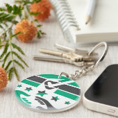 Uw stem is uw stem sleutelhanger (Voorkant Rechts)