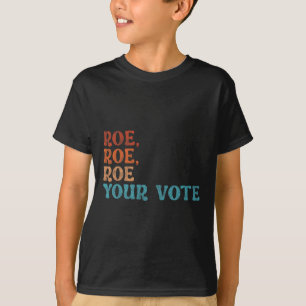 Uw stem Pro Choice Vrouwenrechten  Retro T-shirt