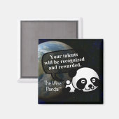 Uw talent zal worden erkend en beloond magneet (Voorkant / Achterkant)