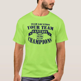 UW TEAM FANTASY BASEBALL CHAMPS T-SHIRT