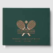 Uw tennisclub naam Team Country House Bezoekers Gastenboek (Voorkant)