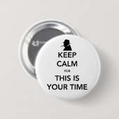 Uw Time Round Button (Voorkant /achterkant)