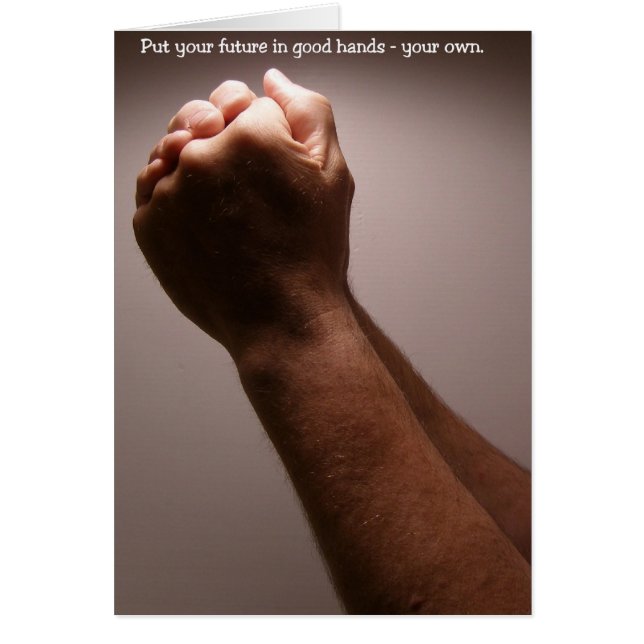 Uw toekomst (mannelijke versie) (Voorkant)