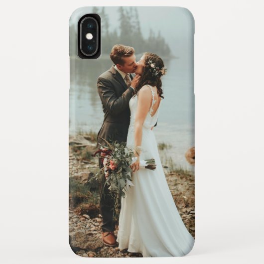 Uw trouwfoto Modern Romantisch Case-Mate iPhone Case (Achterkant)