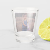 Uw unieke foto en tekst shot glas (Achterkant)