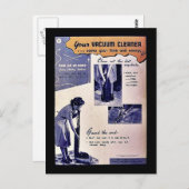 Uw vacuümreiniger briefkaart (Voorkant / Achterkant)