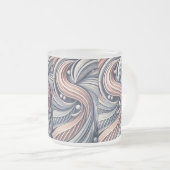 Uw verborgen letter beker in de letter "S" Matglas Koffiemok (Voorkant rechts)