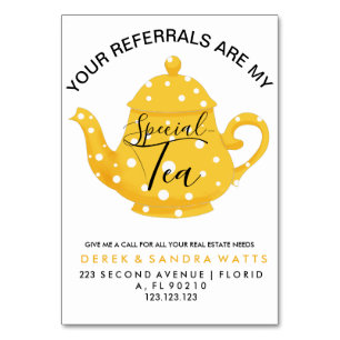 Uw verwijzingen zijn mijn "speciale - kleine zaken kaart