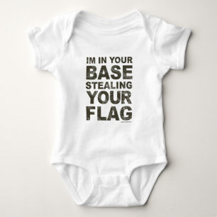 Uw vlag stelen - FPS, game, gamer, videogames Romper