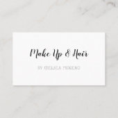 Uw volgende afspraak - Herinnering - Minimalistisc Afsprakenkaartje (Achterkant)