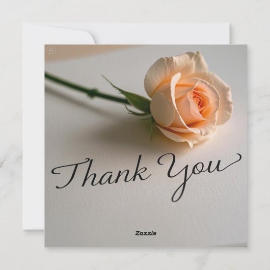 Uw vrijgevigheid wordt gewaardeerd feestdagenkaart (Achterkant)