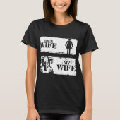 uw vrouw en mijn vrouw t-shirts (Voorkant)