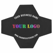 Uw website van de Naam van de Logo en het Voetbal (Enkel)