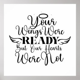 Uw wensen waren klaar poster