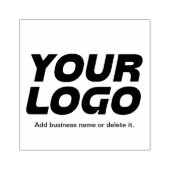 Uw Zakelijke Logo Custom Rubber Stempel (Afrduk)
