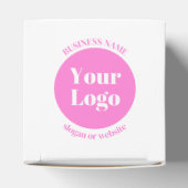 Uw zakelijke Logo en bewerkbare tekst Sjabloon | R Bedankdoosjes (Bovenkant)